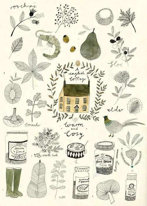 "An English cottage,...
