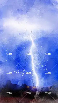 雷 墙纸 高清 桌面 手机壁纸 锁屏幕 夜空 背景 自然 天气