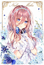 'P站 中野三玖/Blue bride _P站TAYA的作品