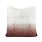 现代简约样板间抱枕渐变白红兔毛皮草靠包腰枕轻奢客厅沙发靠垫枕-淘宝网