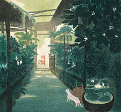 小石_新阅读采集到乡野_版画