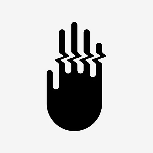 故障异常不规则图标_88ICON https://88icon.com 故障 异常 不规则 波浪形 翘曲 手 错误 干扰 损坏的信号-花瓣网