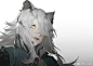 好久没发图了，摸了鱼凑上之前的两张一起发一下#明日方舟##明日方舟同人# ​​​​