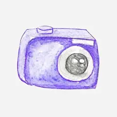 卡通手绘照相机高清素材 元素 页面网页 平面电商 创意素材 png素材