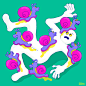 Exhibition  ILLUSTRATION  Digital Art  Drawing  Character design  digital illustration cartoon