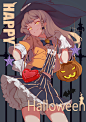 HAPPY HALLOWEEN, Guo Zhihao<br/>❤微信公众账号：星期五治愈星球。每天用美图和你说早安，快点关注吧，让这个有美图收集癖又温暖的姑娘为你的生活带来一点惊喜❤