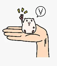 皱眉仓鼠表情包 - 小红书