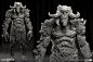 StoneTroll, Eric Valdes : StoneTroll is just one of the many different spectacular Trolls we had in our game. Art directed by Rafael Grassetti and Original design by Stephen Oakley