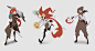 Red Hair Adventurer, ShuChi Huang : After losing her eyes, the young girl was rescued by a mysterious magic organization and grew into a prominent adventurer. She shared the vision with the birds summoned by the magic and continued her story.