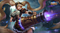 Freya: Beach Goddess, - LASSO - : Splash art for Mobile Legends.