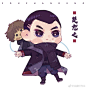 #剧版镇魂# 终于画完了(›´ω`‹ )，拼个九宫格，为什么我要把汪徵小姐姐和桑赞小哥哥画在一起呢，因为出于私心把九儿放了进来，没差啦，九儿是最早画的，所以画风有点跟其他人不太一样，有点比较难过的就是沈教授的颜色不太满意，，，，总之就是，特调处的各位辛苦啦，这里还要打什么tag吗？那我就直 ​​​​...展开全文c