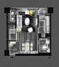 【第九期-住宅平面优化】一个40m²loft户型11个方案 投票奖励DB 4739455