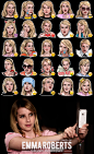 STICKERS: emma roberts on Behance