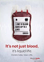 公益广告 献血海报