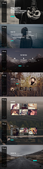 Smarty - Fullscreen PSD Template