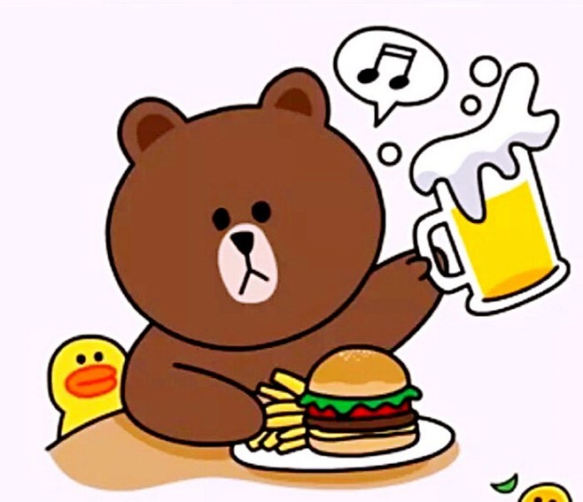 布朗熊头像