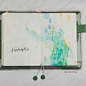 Swipe to see the completed spread and the SPARKLES! It’s has taken me a bit to finish editing the September spreads as I’ve been trying to juggle my 30 minute a day drawing allowance with work and bujo painting…. so this month… I’ve decided to do “Jann’s 