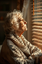 MJv6: 窗外
Fine art photography, of an old woman sitting by the window, light and shadow from blinds, warm hue, romantic, bright, overexposure, big aperture, coarse film grain --ar 2:3 --style raw --stylize 150 --v 6