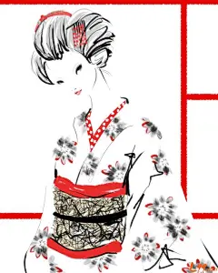 【简单之美】日本精美人物插画赏析_骨妮吧_百度贴吧