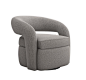 Targa Chair in Granite design by Interlude Home