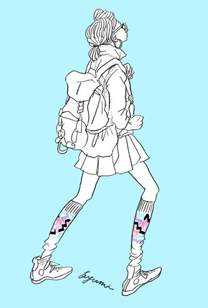 「リュックサックでお出かけ」/「ayum...