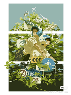 啊啾0000采集到插画 板绘