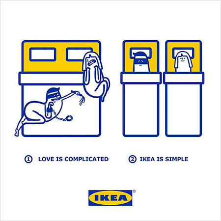 这一次，IKEA决定用幽默插画治愈那些“...