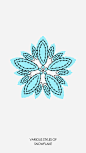 #壁纸# #治愈系# #插画# #平面设计# #图形设计# #手绘# #雪花# #冬天# #浪漫# 下雪啦！快来看雪花！1
