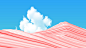 luscious wallpaper clouds dream ILLUSTRATION  Landscape pastel abstract adobe Behance