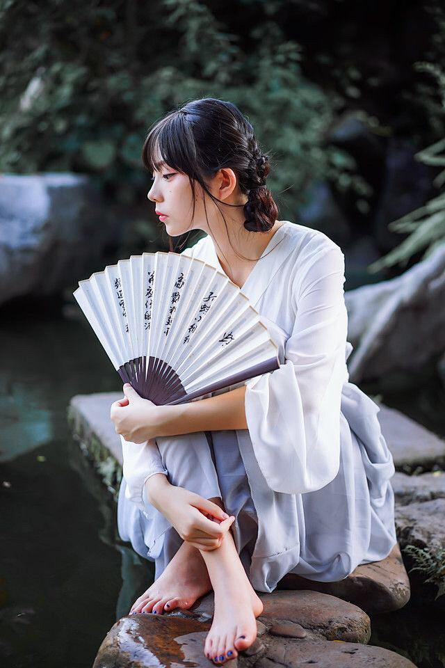@雪儿#采集#汉服#小姐姐#古风#摄影#...