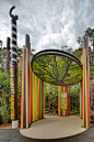 悉尼莫斯曼Taronga动物园 The Lemur Forest Adventure at Taronga Zoo by Jane Irwin Landscape Architecture