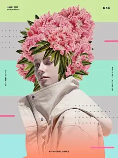 一天一张海报，他的设计惊艳了一整年... : 百图来袭！