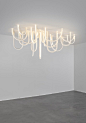 Les Cordes_21t, a chandelier by Mathieu Lehanneur : Discover Les Cordes_21t, a chandelier by Mathieu Lehanneur