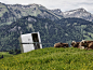 奥地利装置艺术，山林景致中的人类印记 / Innauer Matt Architekten : 一个可移动，可触碰，可感受大自然原始能量刺激的装置。