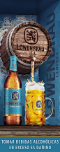 Löwenbräu : Projects for international beer brands.