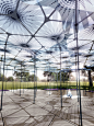 【公共藝術】——廊架設計Amanda <wbr>Levete's <wbr>MPavilion <wbr>Inspired <wbr>/ <wbr>Fores