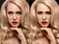 Beauty portrait retouching : My retouching work on the beauty portrait.