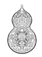 葫芦底纹