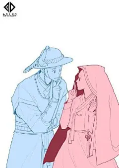 双人动作姿势绘画参考素材 - 小红书