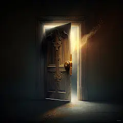AI绘画_Prompts_bethany777_entering_the_building_the_door_is_open_with_light_sp_d56fa088-89ae-4080-bacd-38eb2e00ba17_xpanx.com