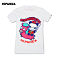 HIPANDA 设计潮牌 女款T恤 属马 生肖纪念款 天猫首发 原创 新款 2013