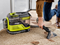 ryobi clean indoor vacuum industrial design  design