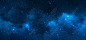 蓝色科技唯美梦幻地球星空星球高清海报banner背景图