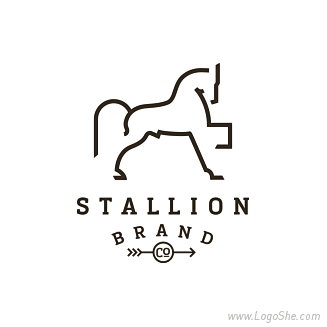 Stallion品牌标志设计