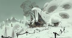 三角喵_LYJ采集到插画-场景