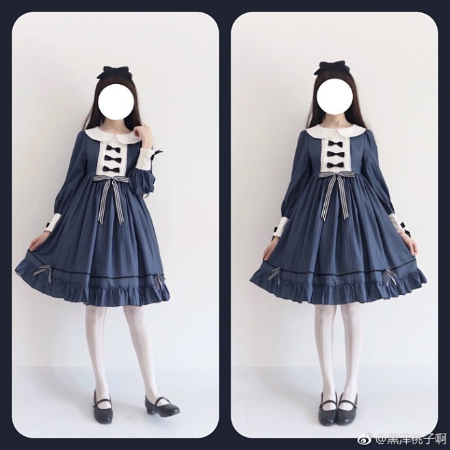 #Lolita测评# 
裙子：森屿白塔 ...