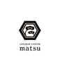 Matsu Matsumoto　Japanese cuisine restaurant logo