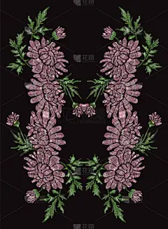 刺绣,纺织品,春天,装饰物,夏天,剪贴画,插花,排列,复古,花