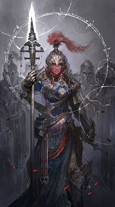 柔情信仰战士-花瓣网|陪你做生活的设计师 | 纪女骑士骑士战士战士牧师的盔甲衣服衣着时尚的玩家角色的NPC女仆| 创建您自己的角色扮演游戏材料 ...