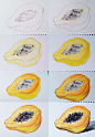 一些简单的彩铅步骤，适合初学者_看图_彩铅画吧_百度贴吧